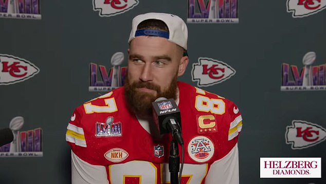 Travis Kelce seemed to forget where Taylor Swift is currently playing on her tour