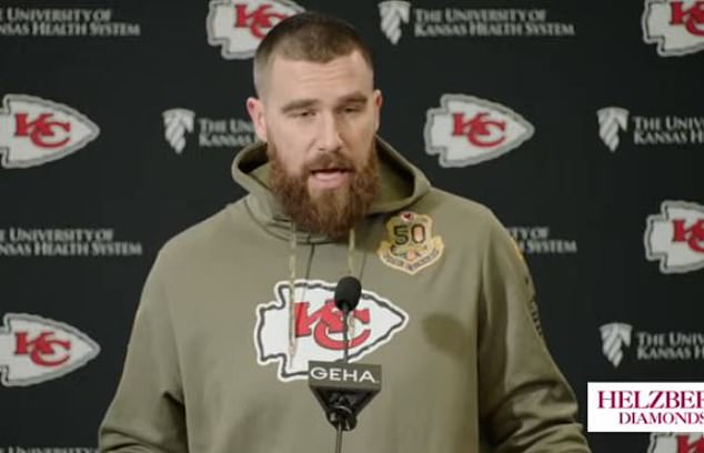 Travis Kelce said he had been in a “dark room” earlier during this NFL season