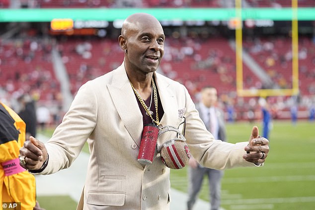 And Jerry Rice jokingly said the 49ers need to contain them both this weekend