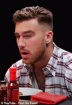 Travis Kelce on 'Hot Ones'