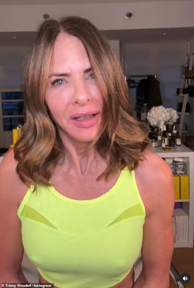 Trinny Woodall has said she feels like she is 'going crazy' over a mouse infestation in her home and has admitted she wants to leave her London home