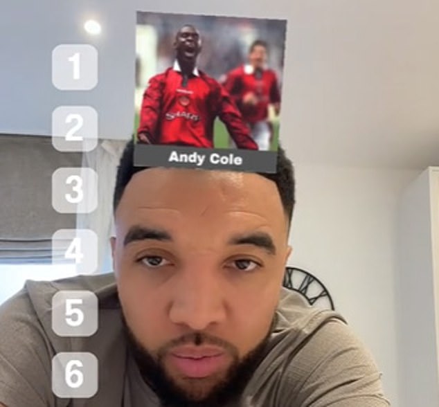 The former Watford player tackled a viral TikTok trend in 'blind ranking'