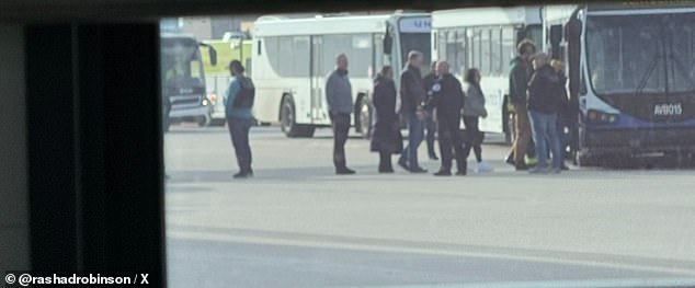 The plane's 202 passengers were evacuated and the plane was searched at a remote location at O'Hare Airport, police said.