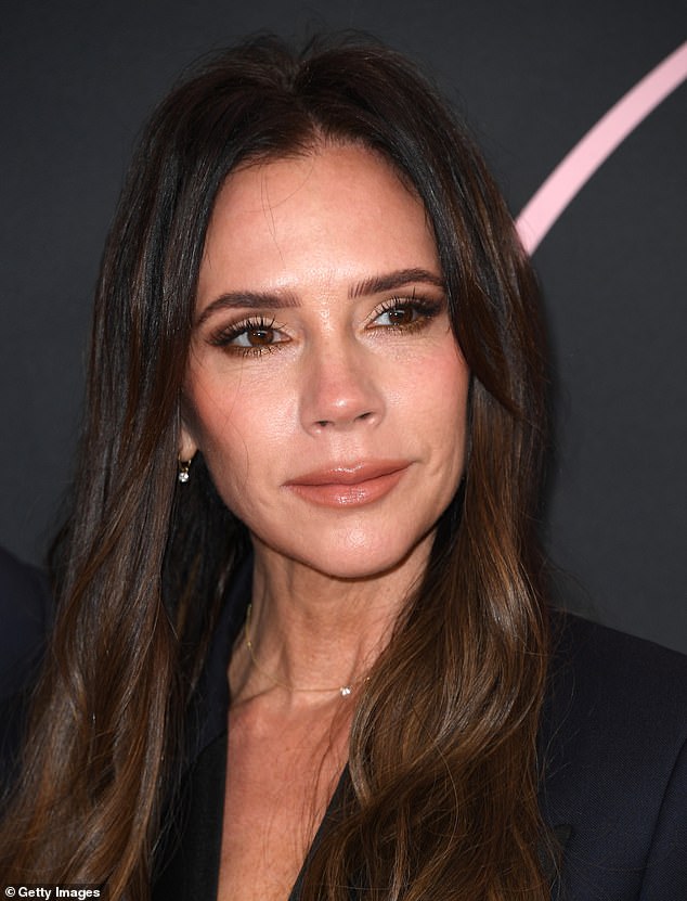 Victoria Beckham is reportedly devastated by her son Romeo's split from his model girlfriend Mia Regan and what it means for their family (Victoria pictured earlier this month)