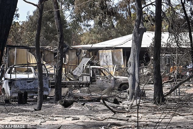 Prime Minister Jacinta Allan confirmed that 44 homes have been lost in Pomonal in the Grampians National Park