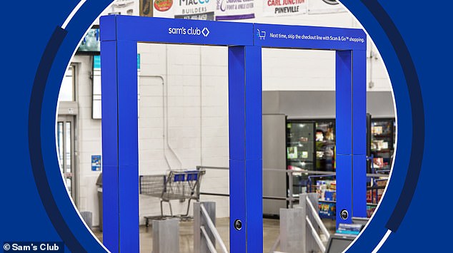 Sam's Club is the first retailer to deploy this technology on a large scale, the company said