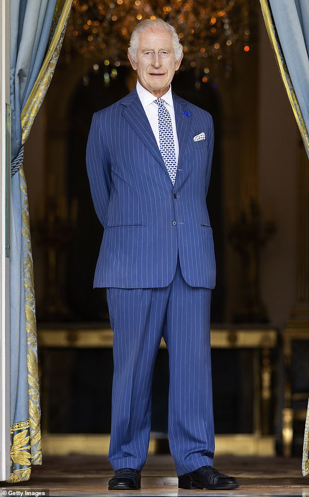 Charles (pictured in France in September) has been diagnosed with cancer but Buckingham Palace has ensured details of his case have been kept private