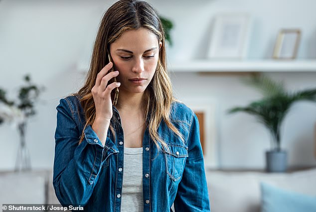 A new right-to-disconnect law could see employers end temporary working arrangements, such as letting staff leave early to pick up children or see a doctor.  The photo shows a young woman on the phone