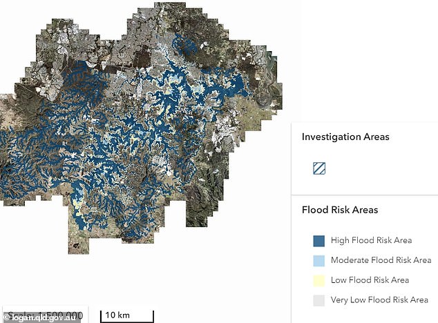 This was after Logan City Council's new flood map found her Bethania home was at risk of flooding, even though her home has never been underwater.