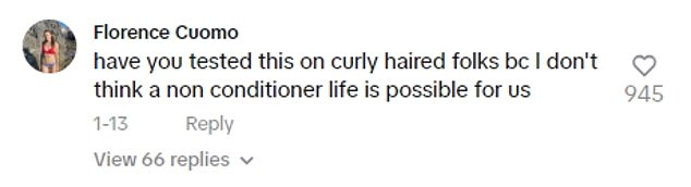 Woman 22 admits she hasnt washed her hair in more