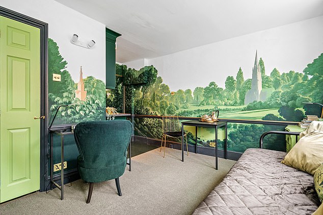 Room with a view: artist John Pascoe's hand-painted former studio in Islington, North London