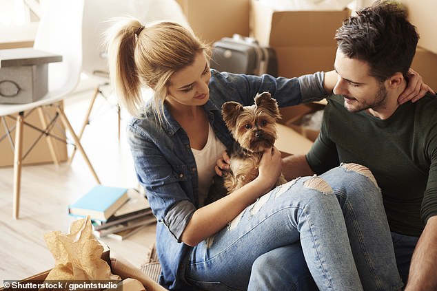 More than half of women (59%) admit they are willing to end a date if their dog doesn't like them (stock image)