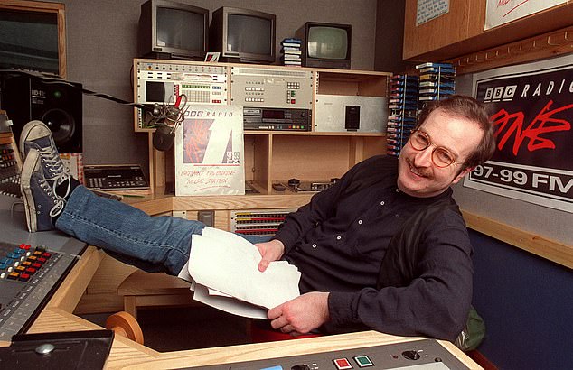 Steve Wright, who died aged 69, pictured in his recording studio in 1994