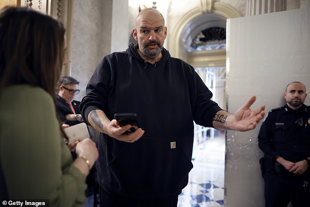 Fetterman said it was his office, not him, that tried to claw back a $1 million earmark for an LGBTQ facility that hosts BDSM parties