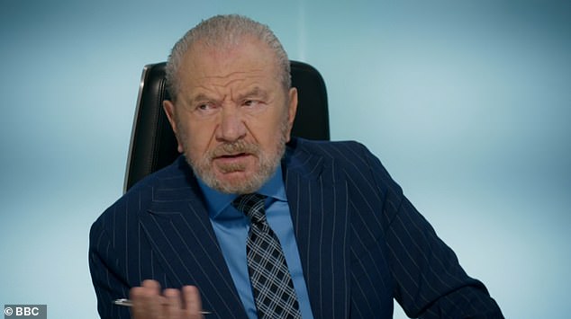 Lord Sugar was stunned when it was revealed that the winning team had secured sponsorships worth £38.7 million