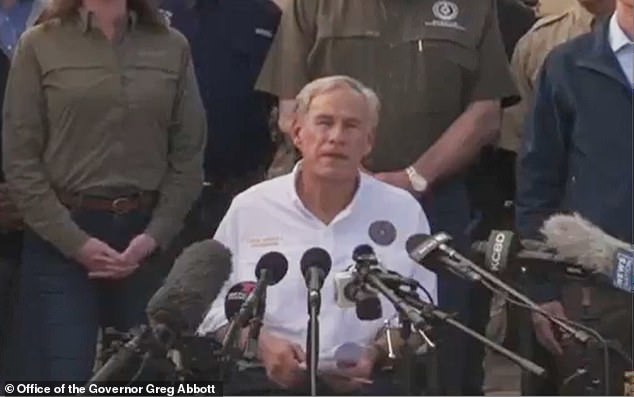 Texas Republican Governor Greg Abbott is in a battle with Joe Biden over border enforcement