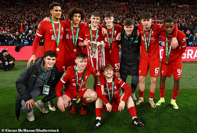 But the future looks bright for Liverpool, with several youth stars shining in the FA Cup and League Cup this week