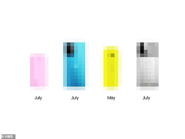 The only images HMD has released so far are images of Barbie's toy phone and a blurry image of four pixelated devices