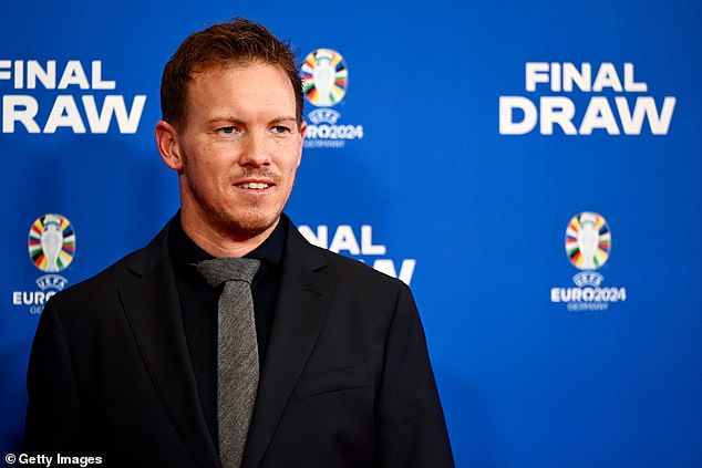 Germany coach Julian Nagelsmann has been linked with Howe's possible replacement at Newcastle