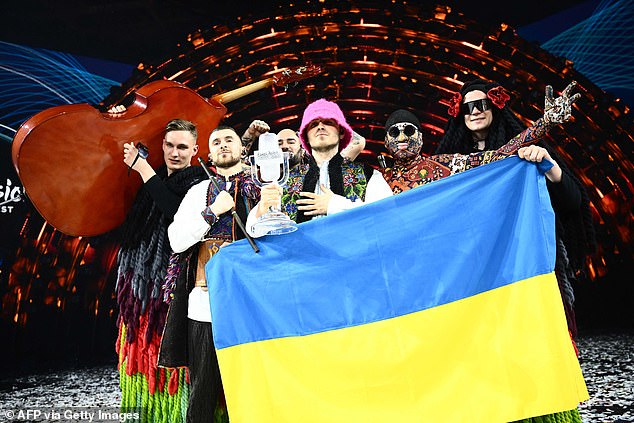 Kalush Orchestra won the Eurovision Song Contest for Ukraine in 2022