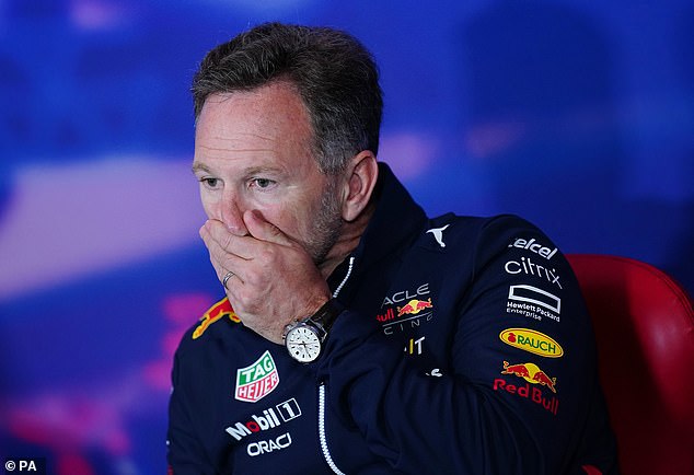 Text messages and photos allegedly sent by Horner to a female employee have been leaked, just hours after the Red Bull boss broke his silence on the investigation.