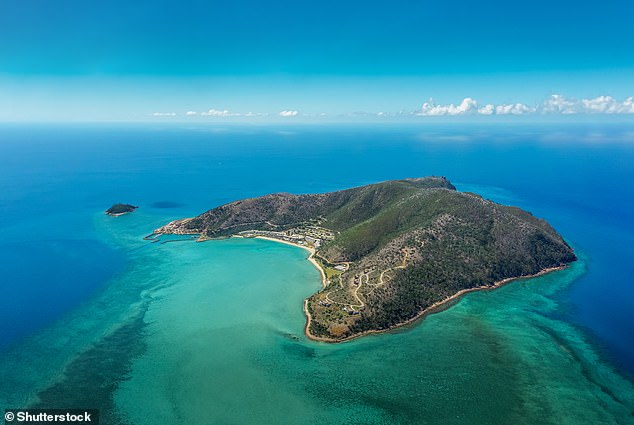 The mother fell in love with Hayman Island's breathtaking sunsets, stunning beaches and local wildlife