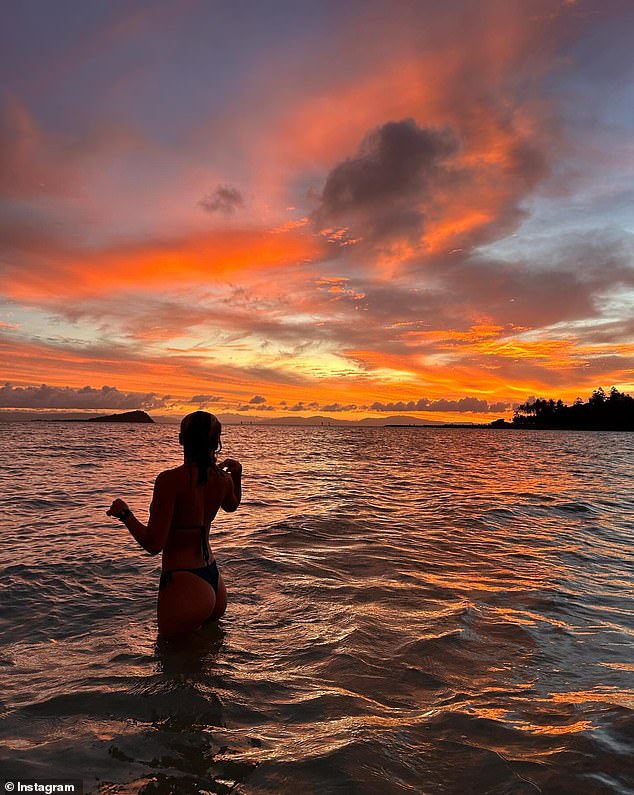 To get there, tourists can take a boat or helicopter transfer from the popular Hamilton Island