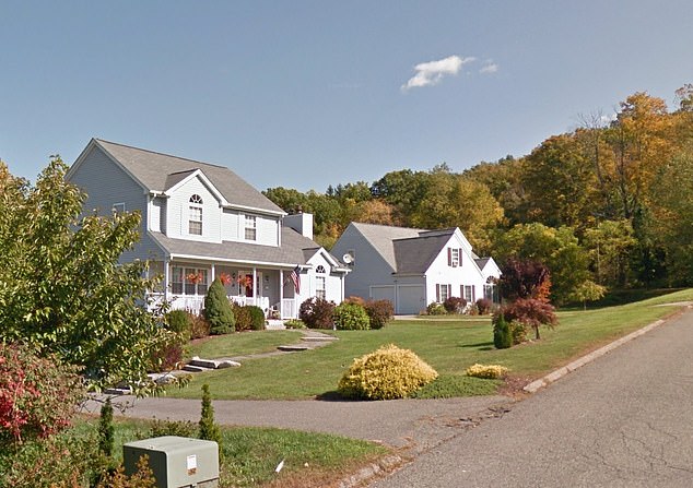 Houses pictured in New Milford, Connecticut.  Locals say the factory also lowers their housing prices and pollutes local water