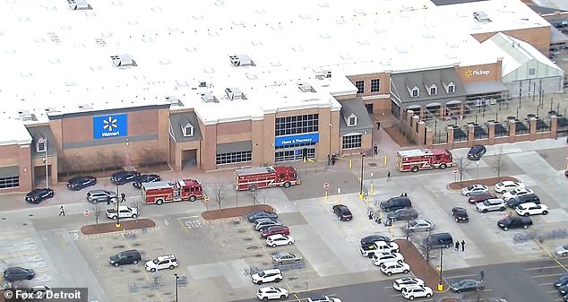 A cordon has been set up around the store while authorities investigate on the scene