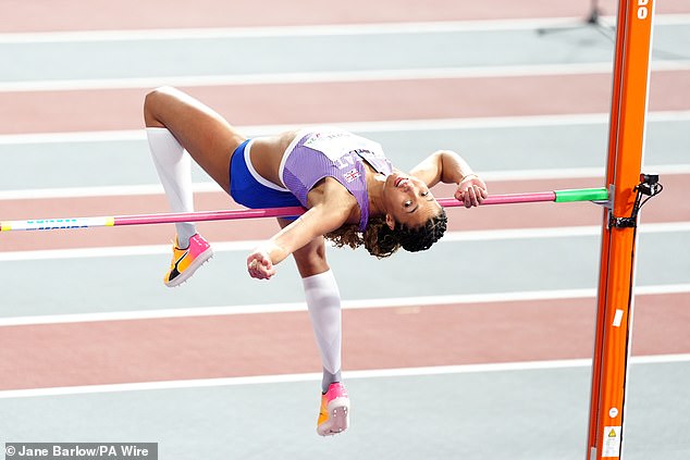 Morgan Lake missed out on a major medal when she finished sixth in the women's high jump