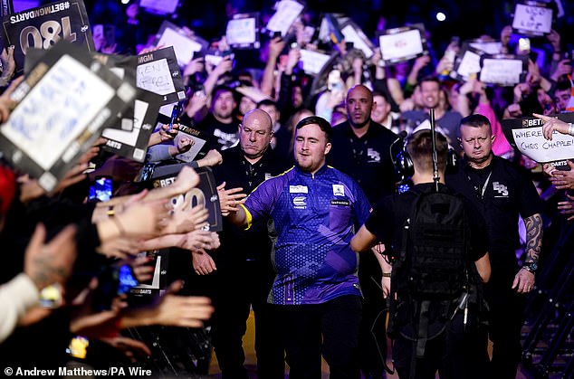 The youngster is aiming for his first major title since joining the most important PDC Tour at the beginning of this year