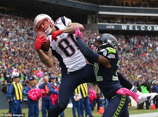 Hernandez was released by the Patriots after being charged in the 2013 murder of Odin Lloyd