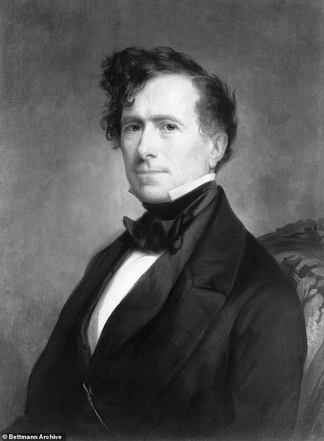 Franklin Pierce served as the 14th President of the United States from 1853 to 1857.  He was denied reappointment for a second term.  Democrats nominated James Buchanan instead