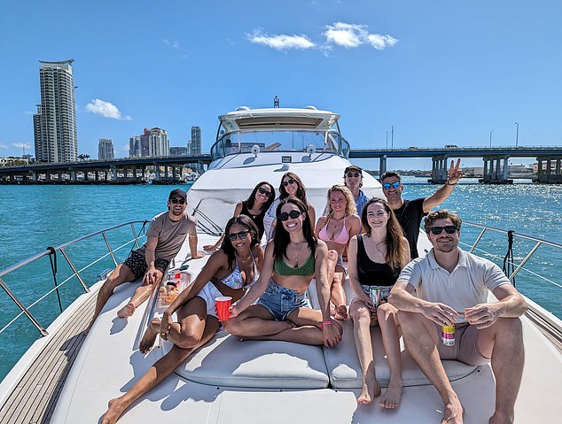 There were 13 people on the boat, according to Miami law, which is the maximum number of passengers per vessel 'regardless of the size of the vessel or the age of the passenger'