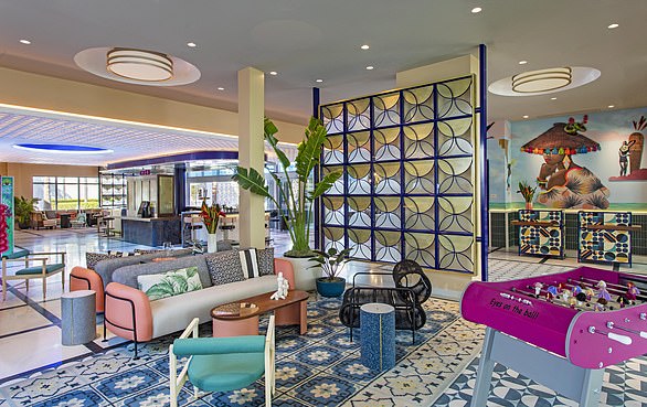 The Moxy Miami South Beach is very close to the marina and about a five minute taxi ride away