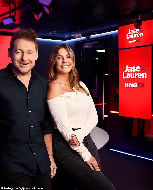 Despite pushing already established KIIS FM Melbourne breakfast team Jase & Lauren (both pictured) into the arms of Nova last year, Kyle and Jackie O will not move south until after Easter, The Daily Telegraph reported on Saturday.