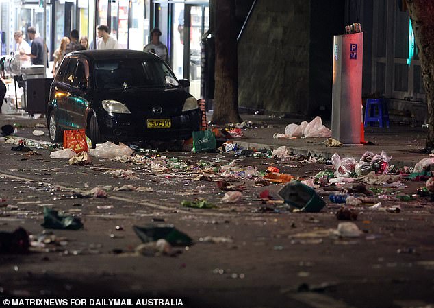 “I hope the Mardi Gras organizers get the bill for this cleanup,” wrote another