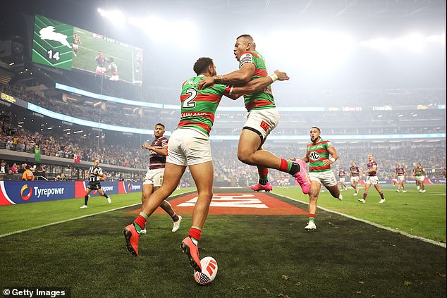 Souths appeared to have the measure of their opponents at times during the match