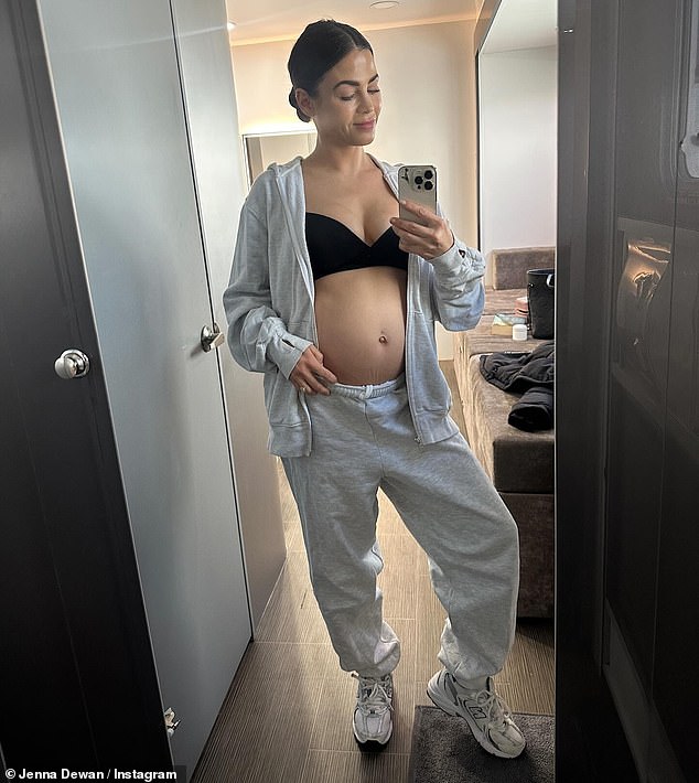 The cast member of The Rookie announced last January that she was experiencing her third pregnancy by sharing a post on her Instagram account