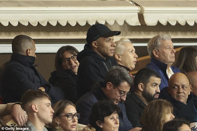 He watched the second half from the stands instead of with his teammates