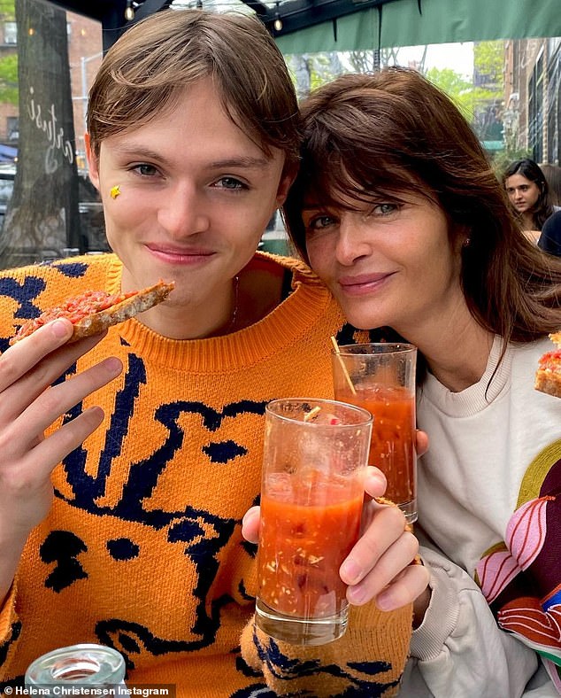 Reedus also shares son, Mingus Lucien Reedus, 23, with 90s Danish supermodel Helena Christensen, 54