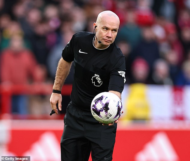 Referee Paul Tierney has come under heavy scrutiny for his actions at the City Ground