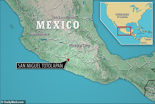 San Miguel Totolapan in the state of Guerrero is part of the zone known as the "Hot countries.'  The region has been embroiled in drug violence for years, forcing many residents to flee or take measures to protect themselves