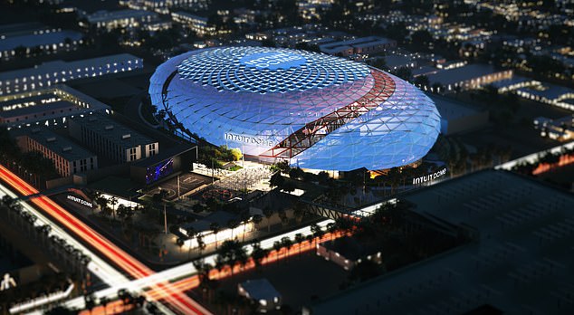 The Clippers' unfinished stadium in Inglewood, California will open in August of this year