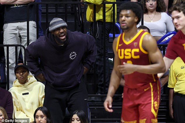 Bronny's potential NBA future has been discussed in large part thanks to his father, LeBron