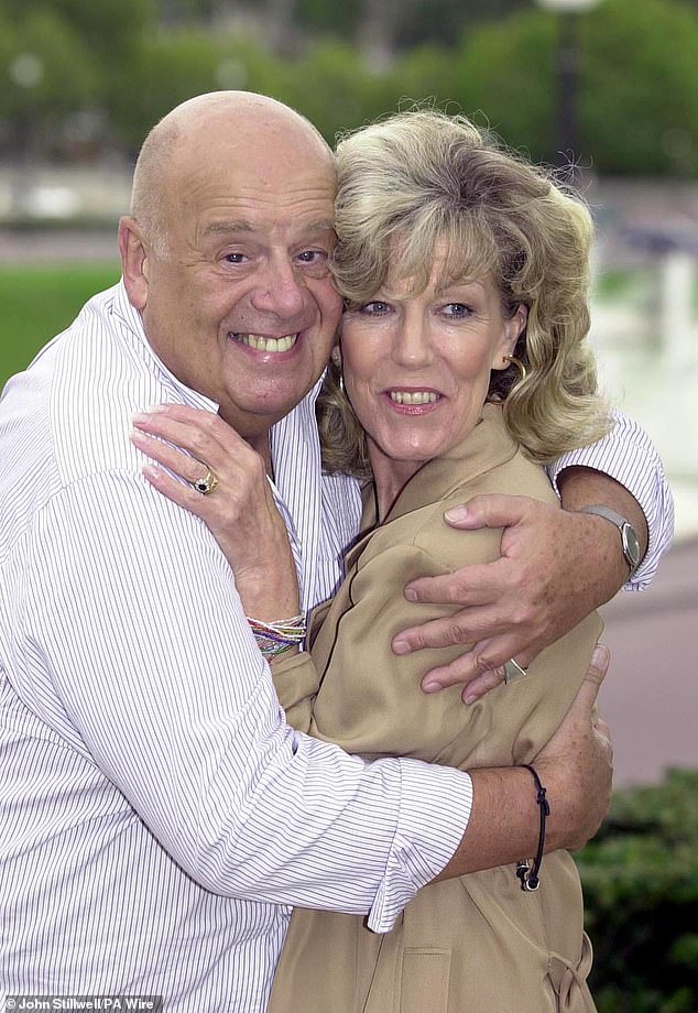 It comes after Sue Nicholls paid tribute to her Coronation Street co-star John Savident following his death at the age of 86 (pictured together in 2000)