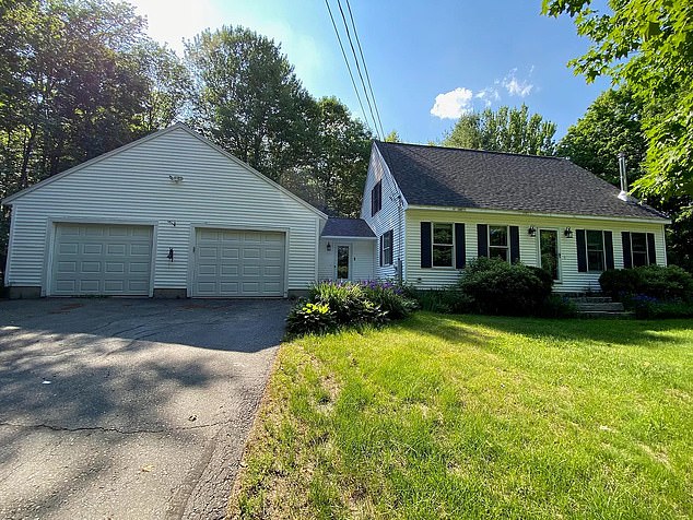 This home in Belgrade, Maine, was raided by police earlier this year after authorities said they discovered illegal marijuana cultivation inside.  Two Chinese nationals were arrested