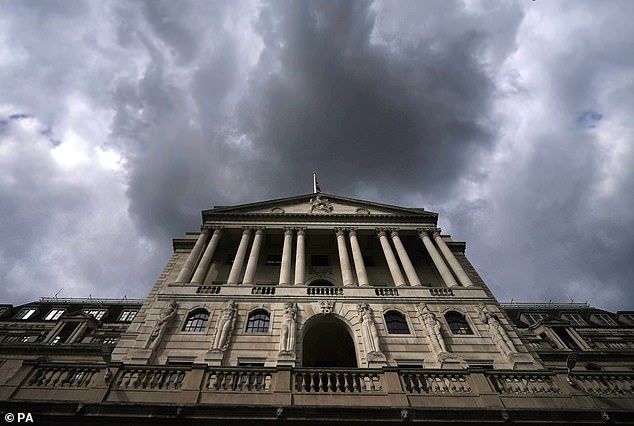 The Bank of England started raising interest rates at the end of 2021 (stock image)