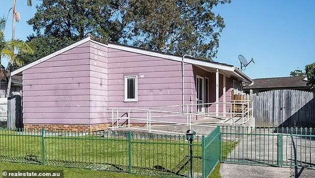 Pictured is a house in Sydney's south-west that recently sold for less than $655,000 - and would be eligible for purchase under Labor's proposed scheme.