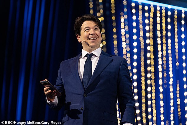 Once a kidney stone has formed, the body tries to pass it through the urine.  Most are small enough to do this and can be managed at home.  However, when they grow too large, they can become extremely painful and usually require surgery to remove them.  Pictured is Michael presenting his BBC1 program 'Michael McIntyre's Big Show'